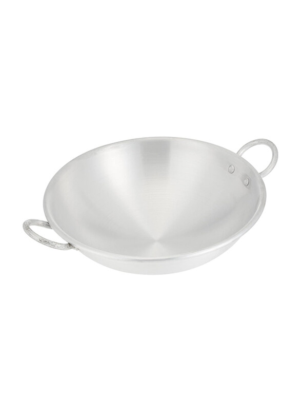 

Raj 29cm/11 Aluminium Wash Kadai, Silver