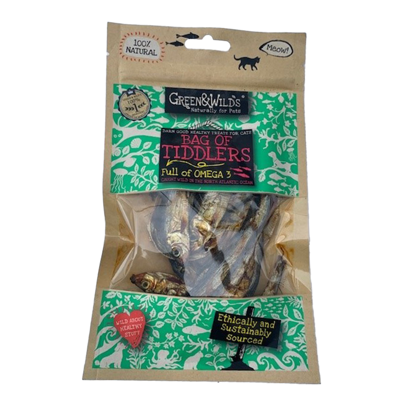 

Generic Green&Wilds Bag Of Tiddlers Cat Treats