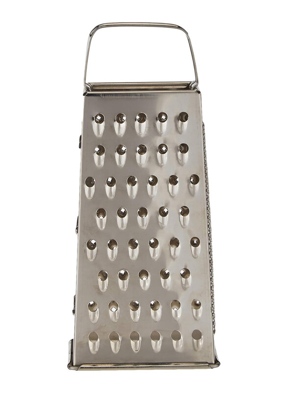 

Vinod 17cm Steel 4 Way Grater, Small, Silver