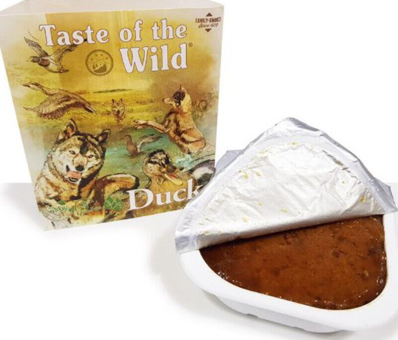 

Taste Of The Wild Duck With Fruit & Vegetables Tray Wet Dog Food