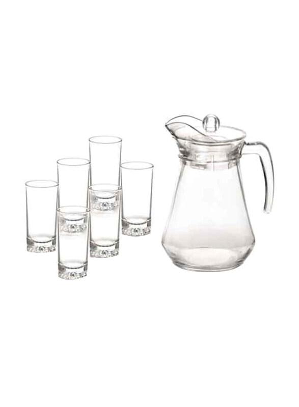 

RK 7-Piece Glass Jug Set, Clear