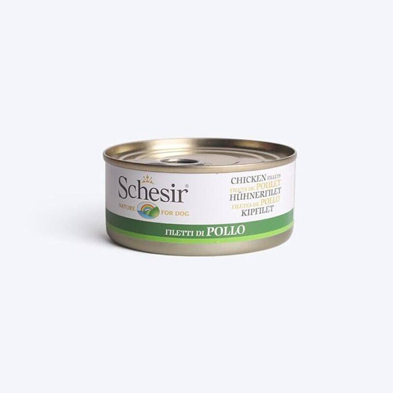 

Schesir Chicken Fillets In Jelly Wet Dog Food