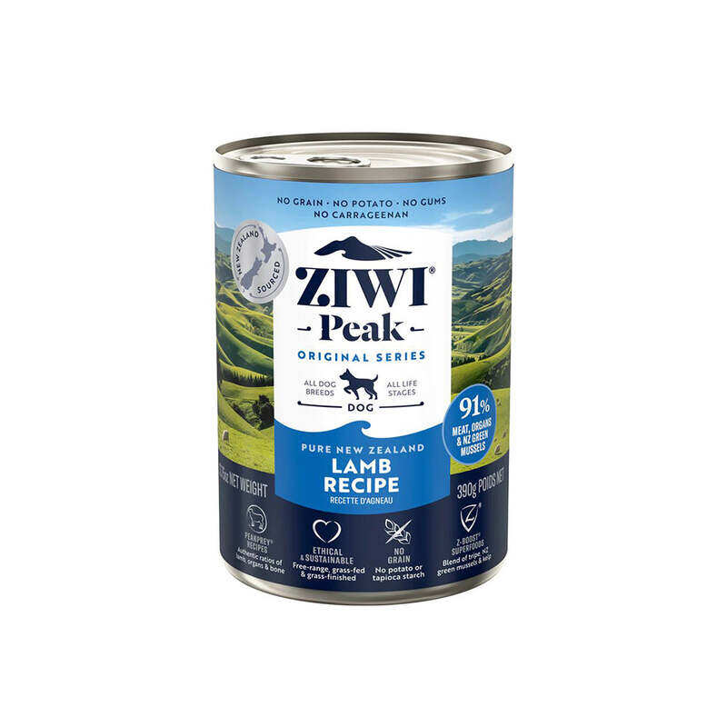 

ZIWI Peak Lamb Recipe Wet Dog Food