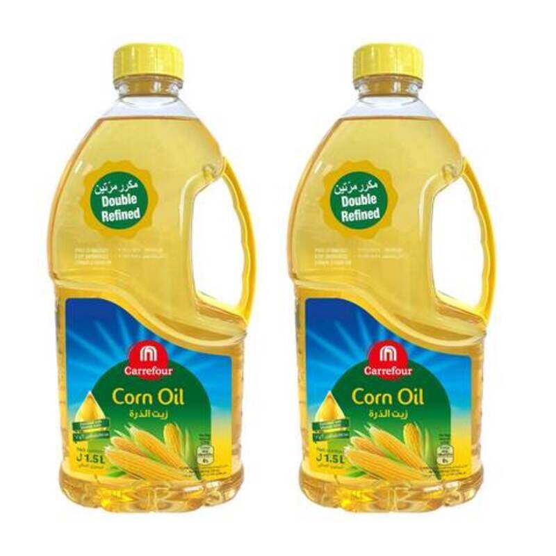 

Generic Carrefour Corn Oil 1.5L Pack of 2