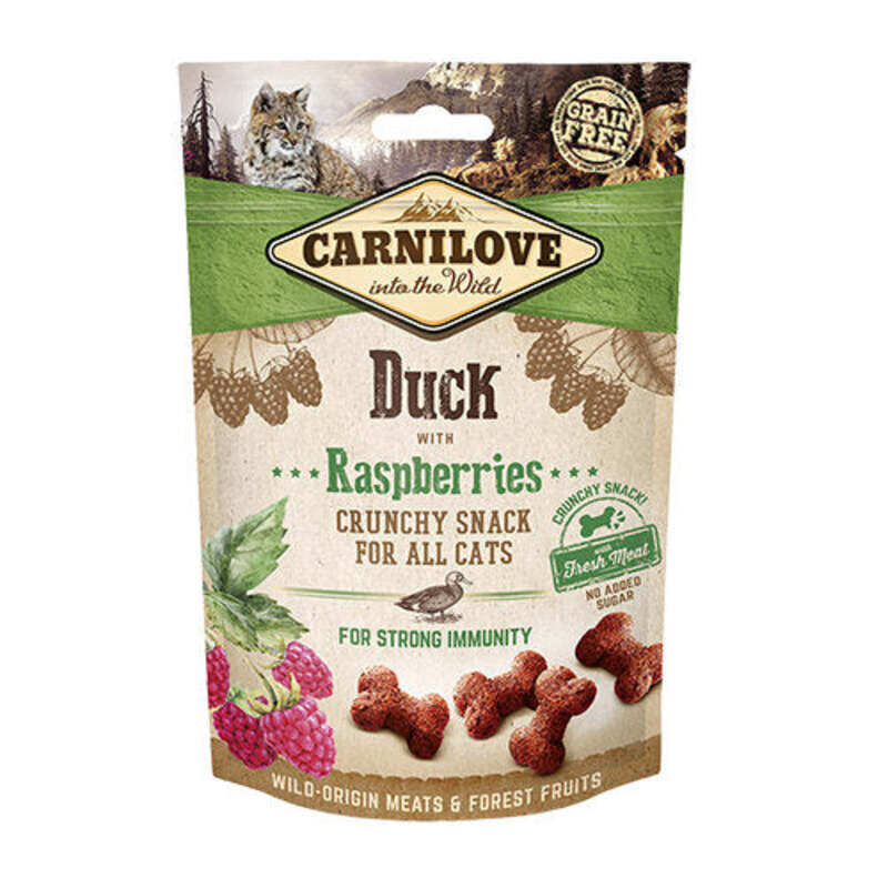 

Carnilove Duck With Raspberries Crunchy Snack Cat Treats