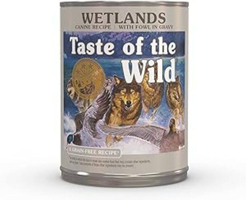 

Taste Of The Wild Wetlands Canine Fowl In Gravy Wet Dog Food