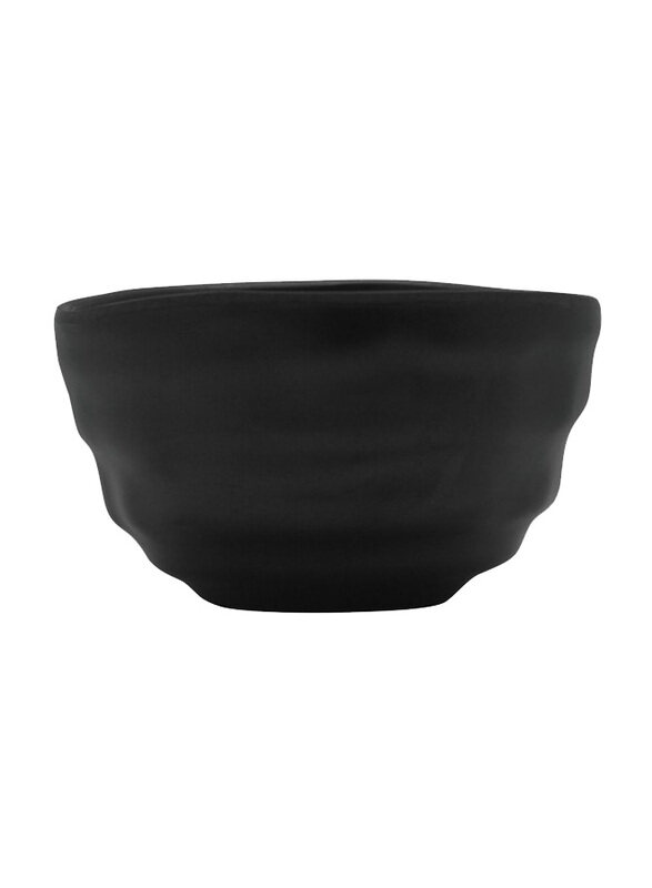 

Dinewell 3.5-inch Melamine Round Veg Bowl, DWMP030B, Black