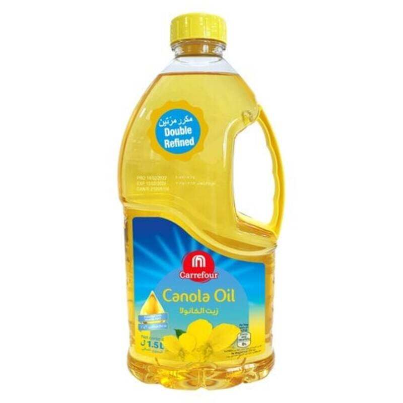 

Generic Carrefour Double Refined Canola Oil 1.5L