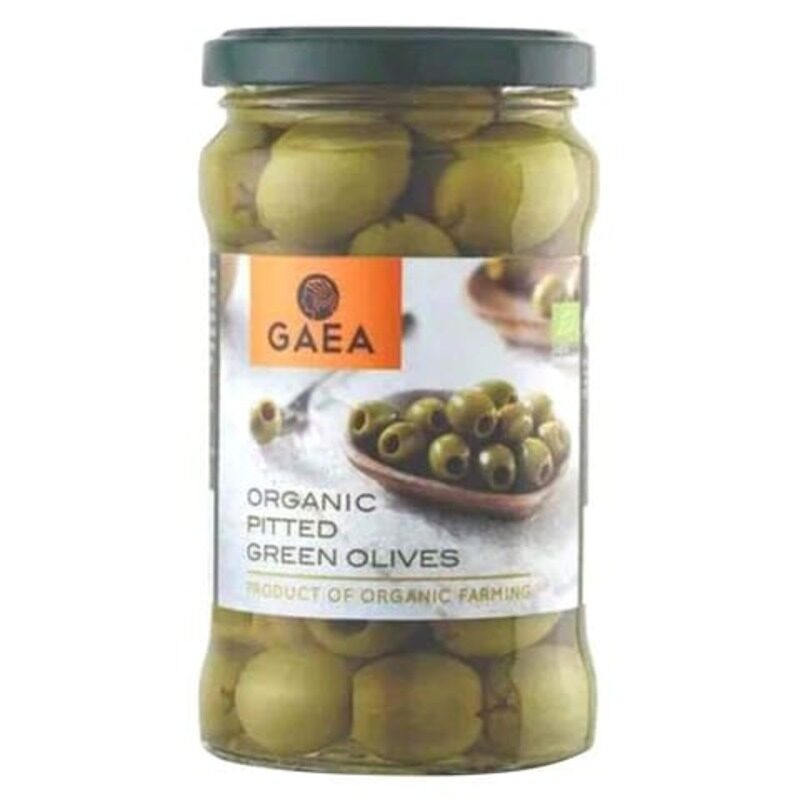 

Gaea Pitted Green Olives In Brine 290g