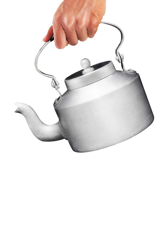 

Raj 2L Aluminium Kettle Silver, DAK014, Silver