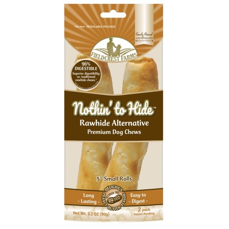 

Generic Nothin' To Hide Small Roll 5" Peanut Butter Dog Treats