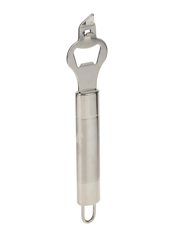 

Raj Regular Stainless Steel Bottle & Can Opener, Silver