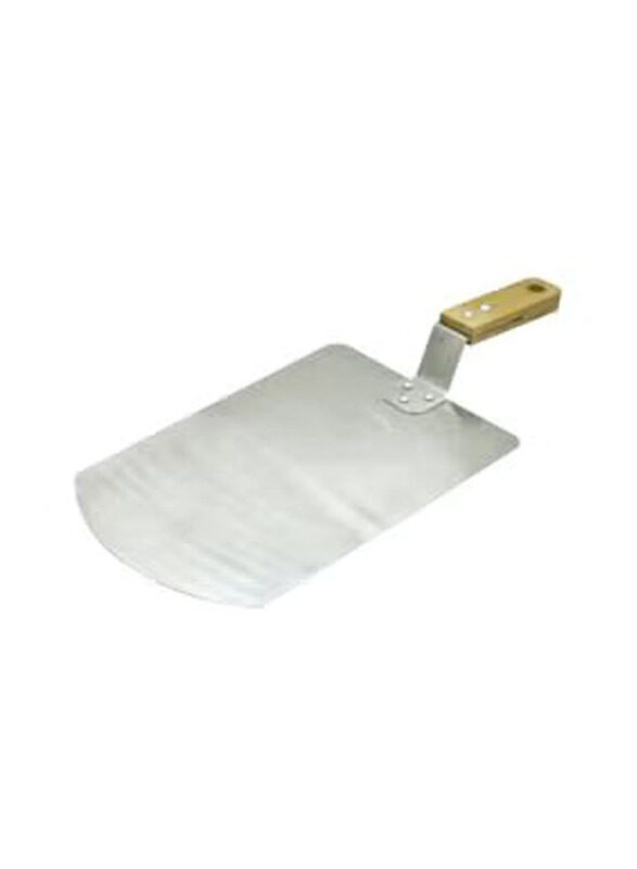 

Raj Rectangular Shaped Pizza Lifter, 33.5 x 23cm, Silver/Brown