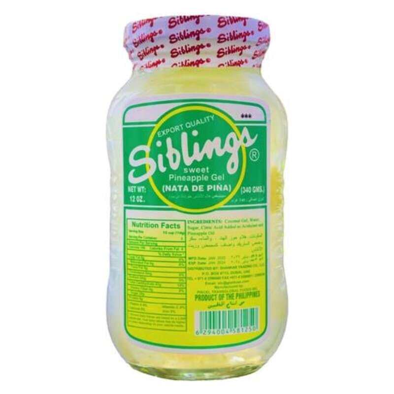 

Siblings Sibling Sweet Pineapple Gel 340g