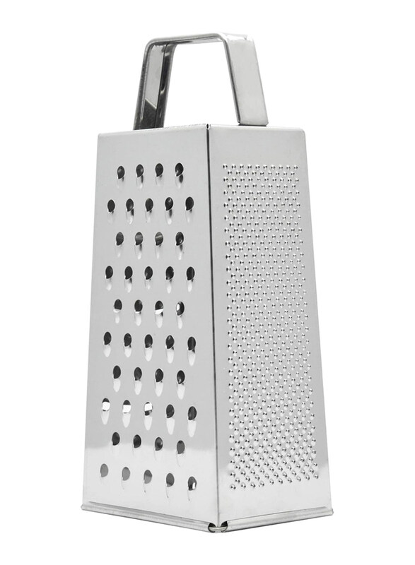 

Vinod 19cm Steel 4 Way Grater, Large, Silver