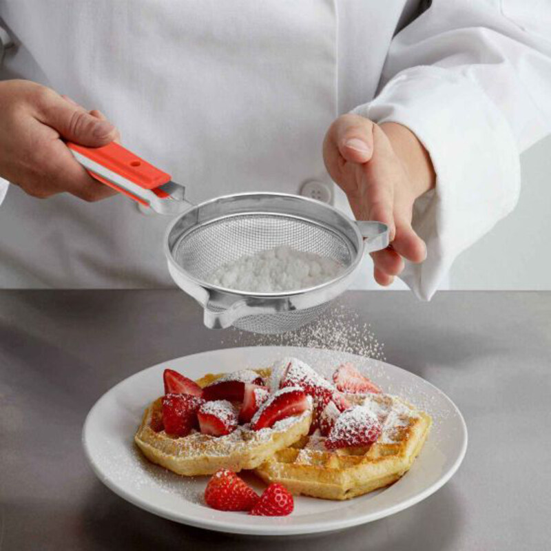 

Raj 10cm Rainbow Juice Strainer, Silver