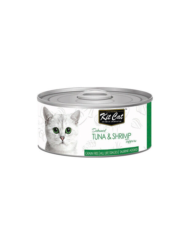 

Kit Cat Grain Free Tuna & Shrimp Topper Wet Cat Food