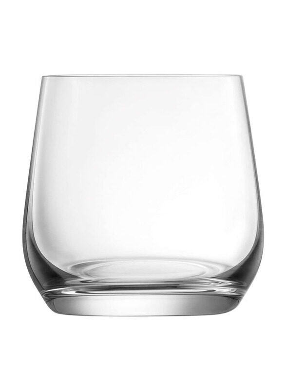 

Lucaris 370ml Lavish Double Rock Wine Glass, LT16DR13, Clear