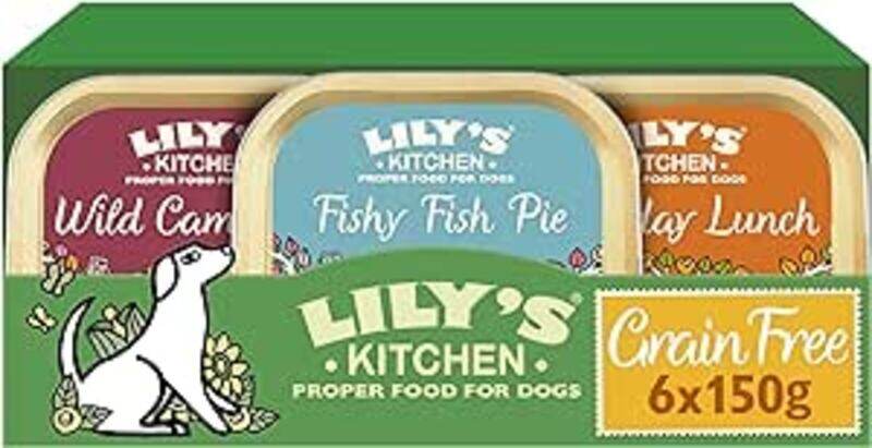 

Lily's Kitchen Lilys Kitchen Surf and Turf Beef With Salmon and Prawns Wet Dog Food