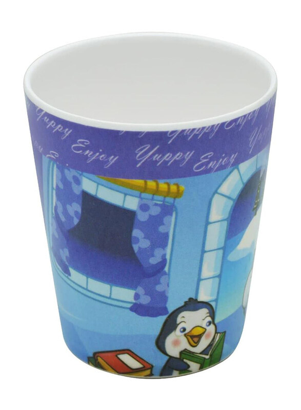 

Dinewell Kids Study Time Printed Tumbler, 250ml, Purple