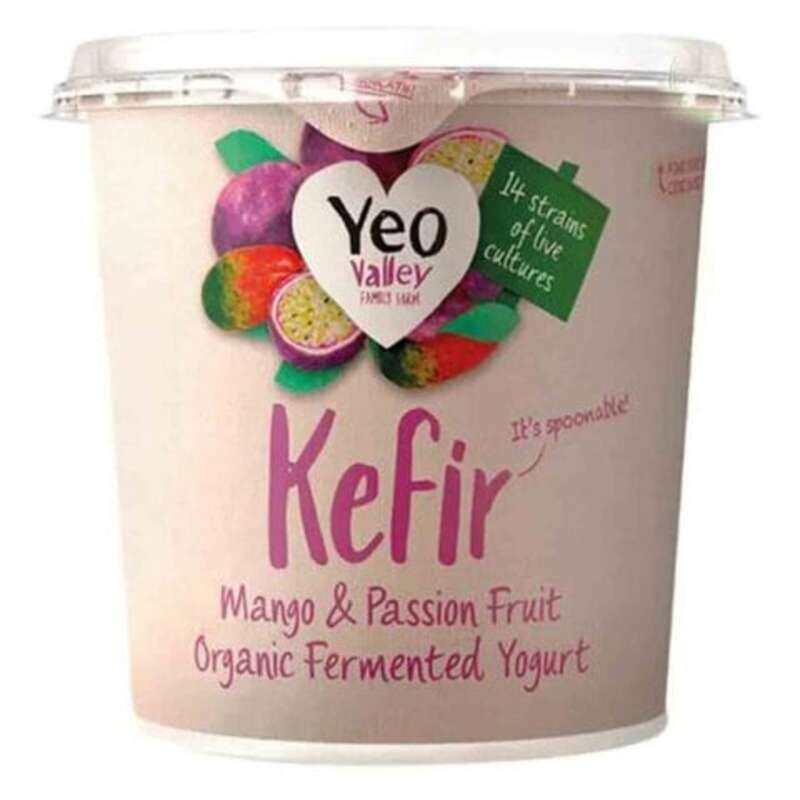 

Yeo Valley Organic Kefir Mango And Passion Fruit Yogurt 350g
