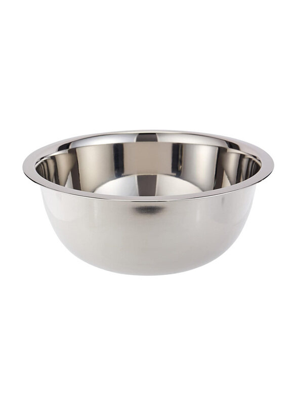 

Raj 33.5cm Stainless Steel Fanta Mixing Bowl, RFB018, Silver