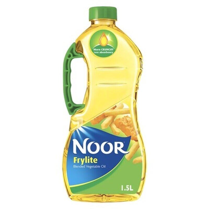 

Noor Frylite Blended Vegetable Oil 1.5L