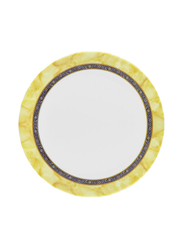

Dinewell 7.5-inch Hotensia Melamine Round Side Plate, Multicolour
