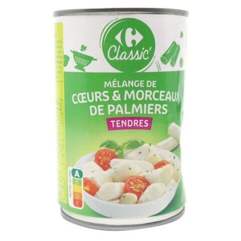 

Generic Carrefour Classic Tender Hearts Of Palm 400g