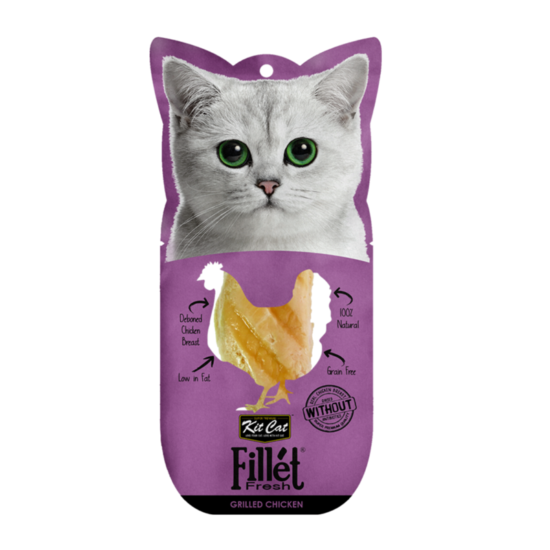 

Kit Cat FilletFresh Grilled Chicken Cat Treats