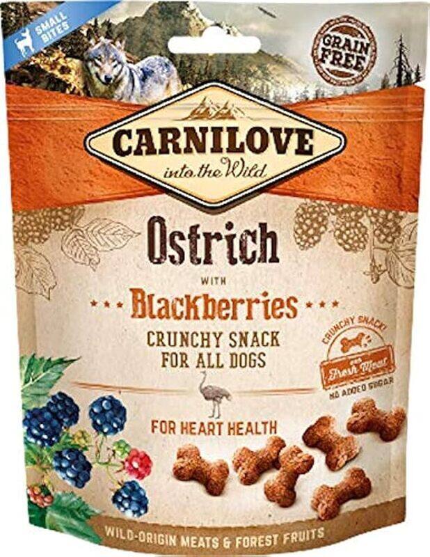 

Carnilove Ostrich With Blackberries Crunchy Snack Dog Treats