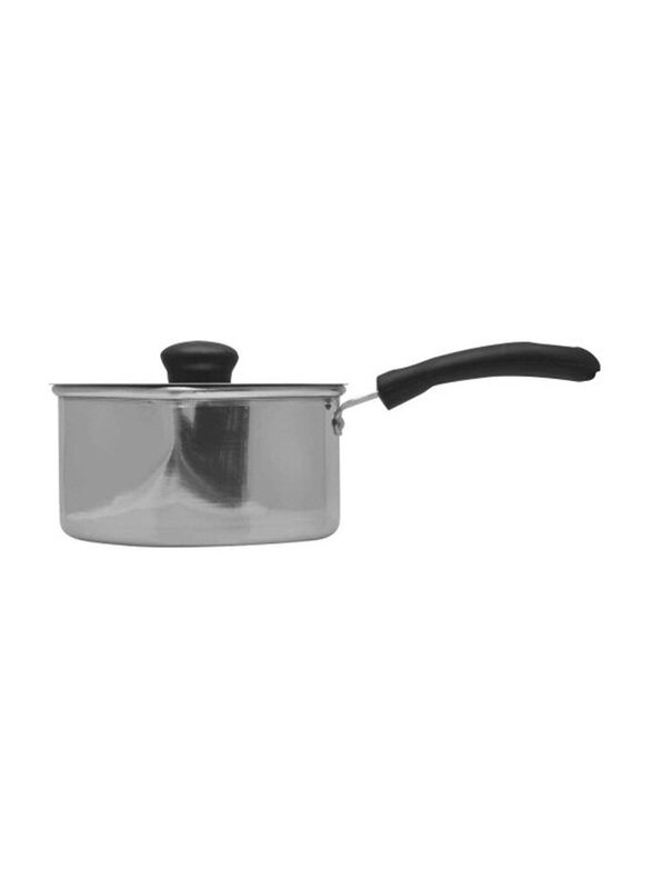 

Raj Small Aluminium Sauce Pan With Cover, KSP00S, Silver