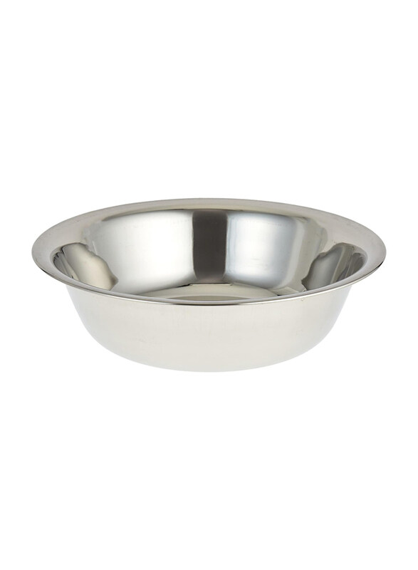 

Raj 18.5cm Stainless Steel Heavy Mixing Bowl, Silver