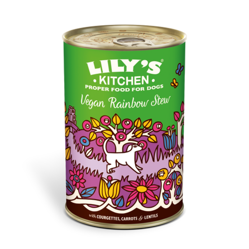 

Lily's Kitchen Vegan Rainbow Stew Dog Wet Food