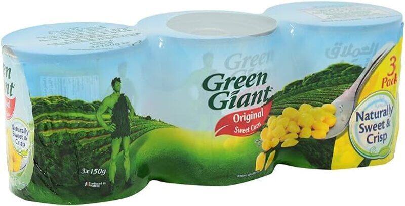 

Nestle Green Giant Original Sweet Corn 150g Pack of 3