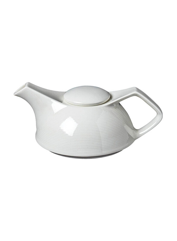 

Baralee 400 CC/13 1/2 oz Wish Tea Pot with Lid, White