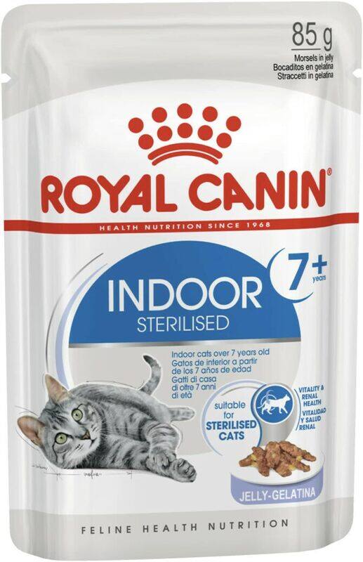 

Royal Canin Indoor Sterilised 7+ In Jelly Cat Wet Food
