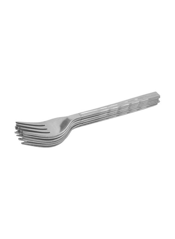 

Raj 6-Piece Symphoney Stainless Steel Tea fork, SCTS05, Silver