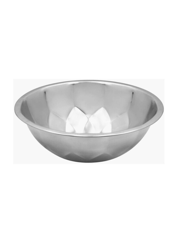 

RK 30cm Steel Diamond Bowl, Silver