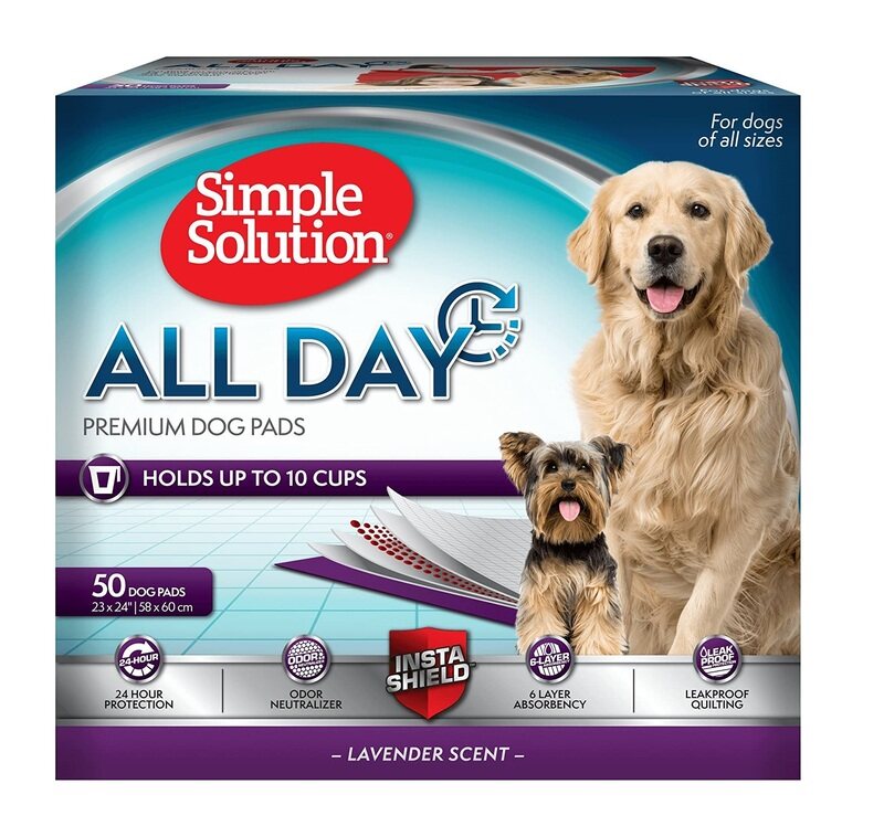 

Simple Solution All Day Premium Dog Pads 58x60cm