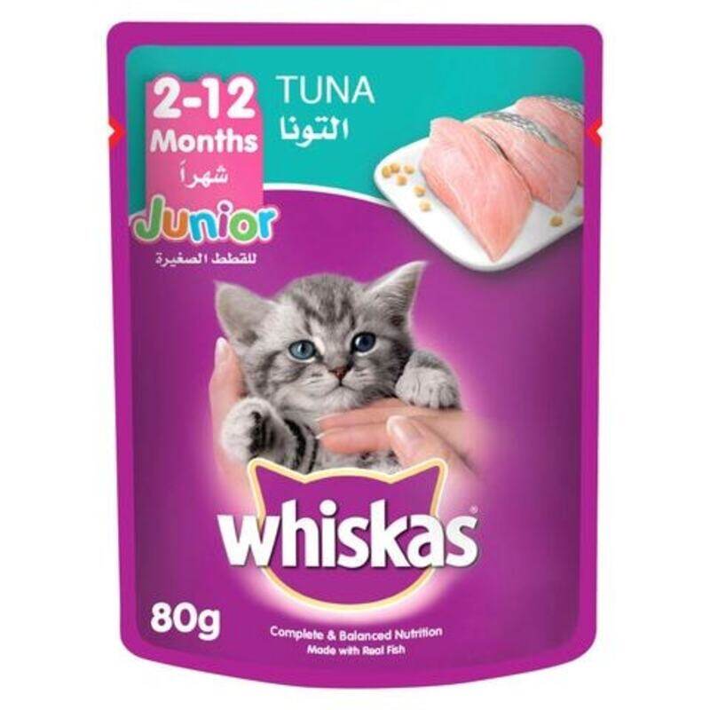 

Whiskas Junior With Tuna Wet Kitten Food