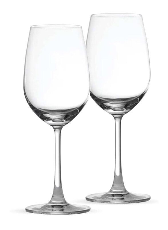 

Ocean 350ml 2-Piece Set Madison Wine Glass, 015W1202, White