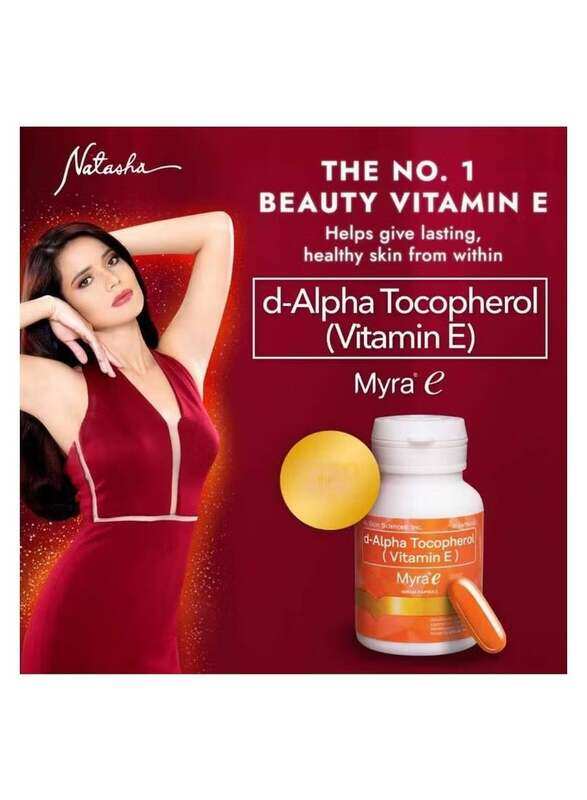 

Generic Myra E 400 IU Vitamin E d-Alpha Tocopherol (30 Capsule)