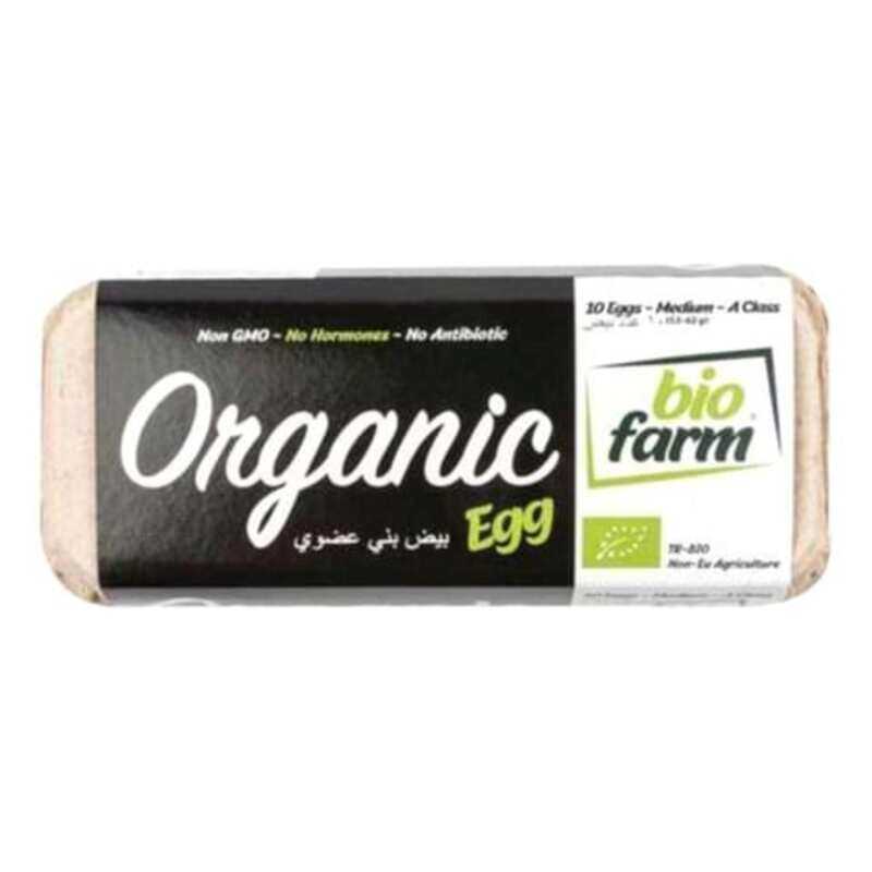 

Biofarm Bio Farm Organic Brown Eggs Medium 10 PCS