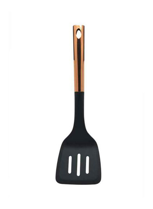 

Raj 14-inch Nylon Serving Turner with Copper Handle, Gold/Black