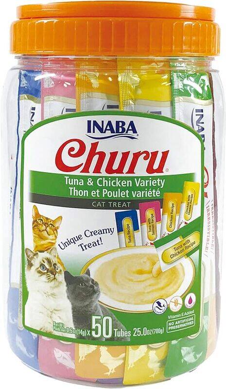 

Inaba Churu Tuna With Chicken Varieties Cat Treat