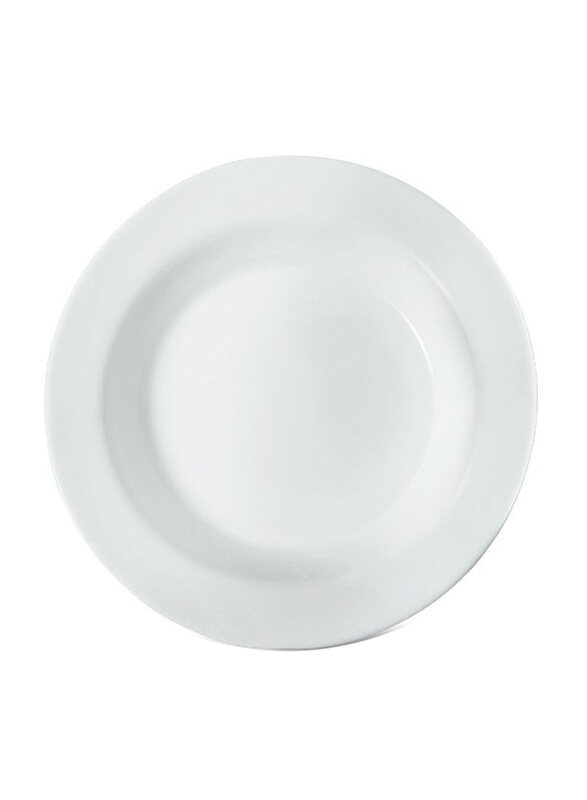 

Borosil 9-Inch Larah Plano Opal Soup Plate, 9SPPLPW, White