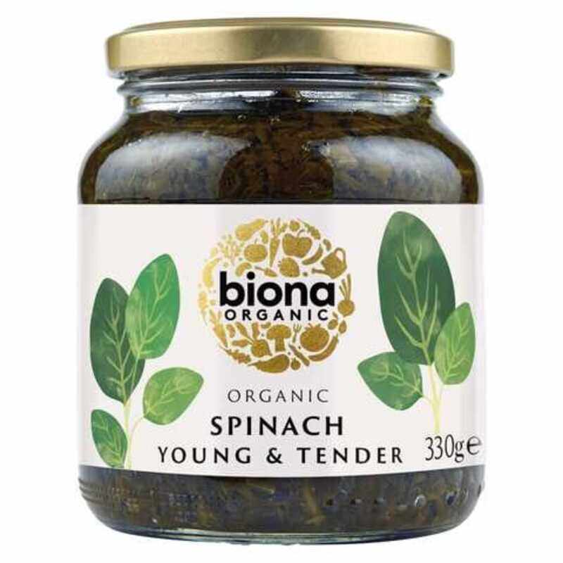 

Biona Organic Young And Tender Spinach 350g