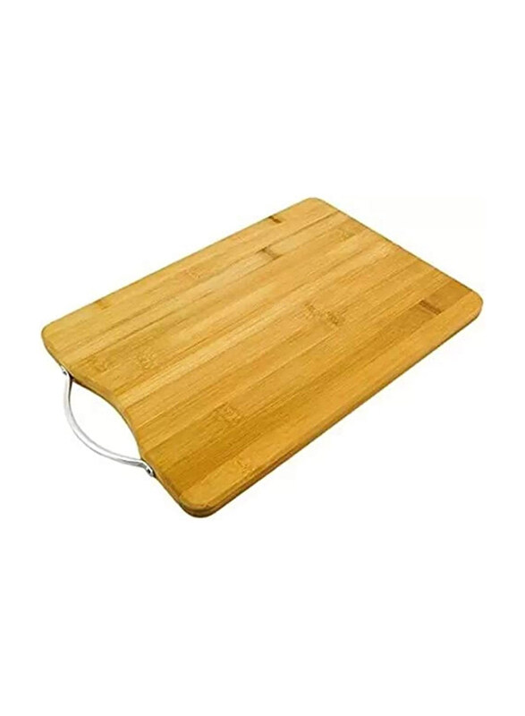 

Raj Large Wooden Cutting Board, Beige
