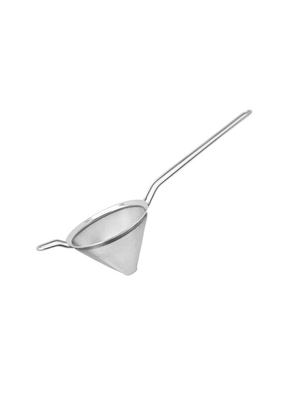 

Raj 11.5cm Steel Conical Strainer, Silver